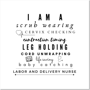 Labor and Delivery Nurse Posters and Art